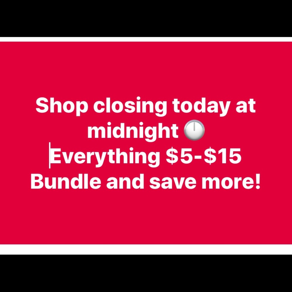 💕 Closet Closing Sale 💕